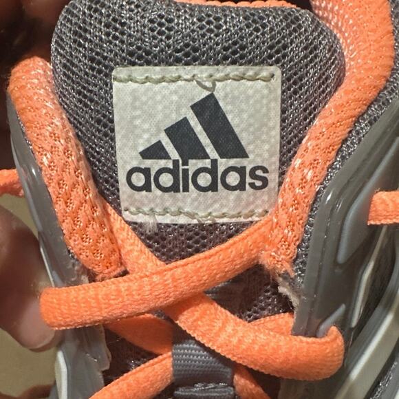 Adidas Adiprene+ running sneakers womens size 10 grey & orange # 111117819 - Picture 8 of 11